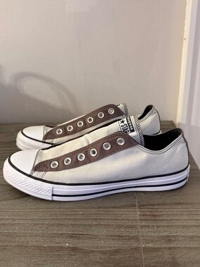 Custom Slip on Two-Tone Converse Women's 10/ Men's 8